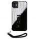 Karl Lagerfeld Paljetter Vändbart Fodral till iPhone 11 Svart/Silver