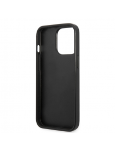 Karl Lagerfeld Saffiano Plaque Case för iPhone 13 Pro Svart