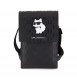 Karl Lagerfeld Saffiano Monogram Plånbok Telefonväska Choupette NFT Svart
