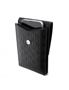 Karl Lagerfeld Saffiano Monogram Plånbok Telefonväska Choupette NFT Svart