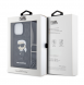 Karl Lagerfeld Saffiano Monogram Crossbody Ikonik NFT-fodral till iPhone 14 Pro Max Svart