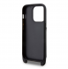 Karl Lagerfeld Saffiano Crossbody Karl och Choupette NFT-fodral till iPhone 14 Pro Svart