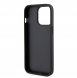 Karl Lagerfeld Saffiano Card Slot Metal Signature Case för iPhone 13 Pro Svart