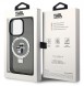 Karl Lagerfeld Ringställ Karl och Choupette MagSafe Fodral för iPhone 15 Pro Max Svart