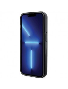 Karl Lagerfeld Ringställ Karl och Choupette MagSafe Fodral för iPhone 15 Pro Svart