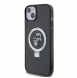 Karl Lagerfeld Ringställ Karl och Choupette MagSafe Fodral för iPhone 15 Plus Svart