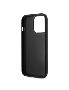 Karl Lagerfeld Quilted Puffy Metal Logo Fodral till iPhone 15 Pro Max Svart