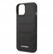 Karl Lagerfeld Quilted Puffy Metal Logotypfodral till iPhone 15 Svart