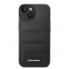 Karl Lagerfeld Quilted Puffy Metal Logotypfodral till iPhone 15 Svart