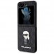 Karl Lagerfeld PU Saffiano Monogram Ikonik NFT Fodral till Samsung Galaxy Z Flip 5 Svart
