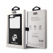 Karl Lagerfeld PU Saffiano Karl och Choupette NFT-fodral till Samsung Galaxy Z Flip 5 Svart
