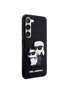 Karl Lagerfeld PU Saffiano Karl och Choupette NFT-fodral till Samsung Galaxy S23+ Svart