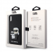 Karl Lagerfeld PU Saffiano Karl och Choupette NFT-fodral till iPhone XR Svart