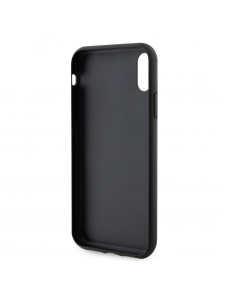 Karl Lagerfeld PU Saffiano Karl och Choupette NFT-fodral till iPhone XR Svart