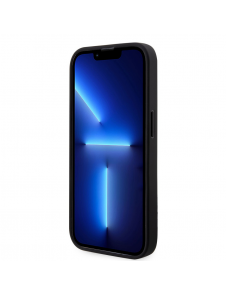 Karl Lagerfeld PU Saffiano Karl och Choupette NFT-fodral till iPhone 13 Pro Svart