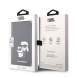 Karl Lagerfeld PU Saffiano Karl och Choupette NFT Bokfodral för iPhone 11 Svart