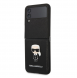 Karl Lagerfeld PU Saffiano Ikonik Fodral till Samsung Galaxy Z Flip 4 Svart