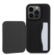 Karl Lagerfeld PU Saffiano Card Slot Stand Karl and Choupette Fodral till iPhone 15 Pro Svart