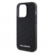 Karl Lagerfeld PU Quilted Pattern Case för iPhone 15 Pro Svart