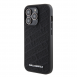 Karl Lagerfeld PU Quilted Pattern Case för iPhone 15 Pro Svart
