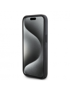 Karl Lagerfeld PU Quilted Pattern Fodral till iPhone 15 Svart