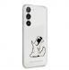 Karl Lagerfeld PC/TPU Choupette Eat-fodral till Samsung Galaxy S23+ Transparent
