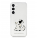 Karl Lagerfeld PC/TPU Choupette Eat-fodral till Samsung Galaxy S23+ Transparent