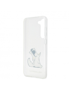 Karl Lagerfeld PC/TPU Choupette Eat-fodral till Samsung Galaxy S23 Transparent