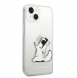 Karl Lagerfeld PC/TPU Choupette Eat-fodral till iPhone 14 Plus Transparent