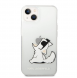 Karl Lagerfeld PC/TPU Choupette Eat-fodral till iPhone 14 Plus Transparent