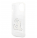 Karl Lagerfeld PC/TPU Choupette Eat-fodral till iPhone 14 Plus Transparent