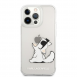 Karl Lagerfeld PC/TPU Choupette Eat-fodral till iPhone 13 Pro Max Transparent
