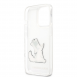 Karl Lagerfeld PC/TPU Choupette Eat-fodral till iPhone 13 Pro Max Transparent