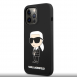 Karl Lagerfeld Liquid Silicone Ikonik NFT Fodral till iPhone 13 Pro Svart