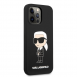 Karl Lagerfeld Liquid Silicone Ikonik NFT Fodral till iPhone 13 Pro Svart