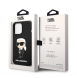 Karl Lagerfeld Liquid Silicone Ikonik NFT Fodral till iPhone 13 Pro Svart