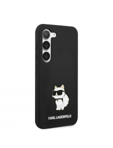 Karl Lagerfeld Liquid Silicone Choupette NFT-fodral till Samsung Galaxy S23+ Svart