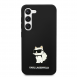 Karl Lagerfeld Liquid Silicone Choupette NFT-fodral till Samsung Galaxy S23+ Svart