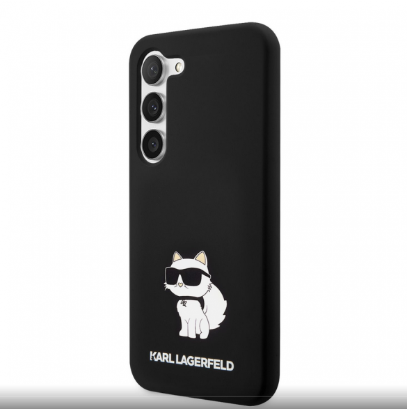Karl Lagerfeld Liquid Silicone Choupette NFT-fodral till Samsung Galaxy S23 Svart