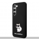 Karl Lagerfeld Liquid Silicone Choupette NFT-fodral till Samsung Galaxy S23 Svart