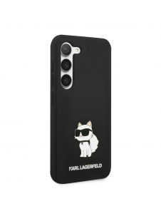 Karl Lagerfeld Liquid Silicone Choupette NFT-fodral till Samsung Galaxy S23 Svart