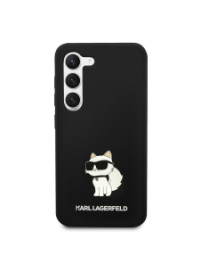 Karl Lagerfeld Liquid Silicone Choupette NFT-fodral till Samsung Galaxy S23 Svart