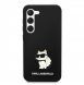 Karl Lagerfeld Liquid Silicone Choupette NFT-fodral till Samsung Galaxy S23 Svart