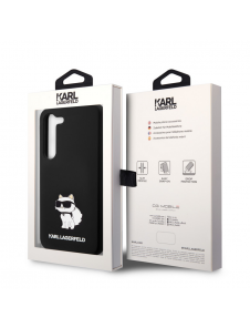 Karl Lagerfeld Liquid Silicone Choupette NFT-fodral till Samsung Galaxy S23 Svart