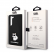 Karl Lagerfeld Liquid Silicone Choupette NFT-fodral till Samsung Galaxy S23 Svart