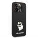 Karl Lagerfeld Liquid Silicone Choupette NFT-fodral till iPhone 14 Pro Svart