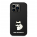 Karl Lagerfeld Liquid Silicone Choupette NFT-fodral till iPhone 14 Pro Svart