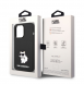 Karl Lagerfeld Liquid Silicone Choupette NFT-fodral till iPhone 14 Pro Svart