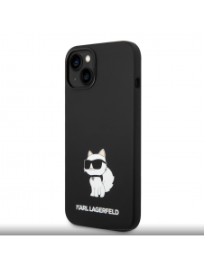 Karl Lagerfeld Liquid Silicone Choupette NFT-fodral till iPhone 14 Svart