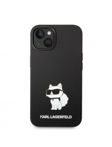 Karl Lagerfeld Liquid Silicone Choupette NFT-fodral till iPhone 14 Svart